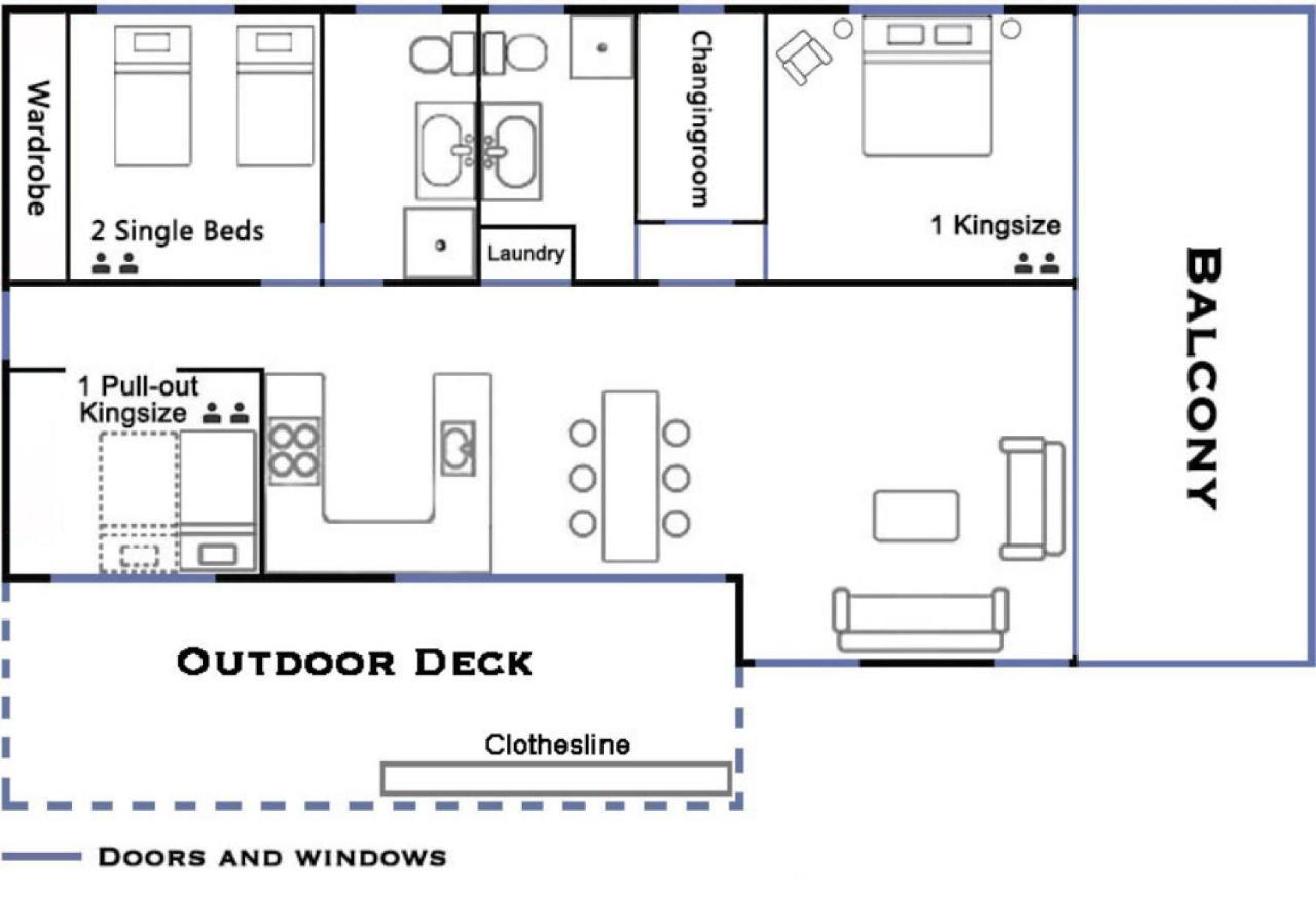 Wharf Retreat Unit 2 Apartment Tauranga Bagian luar foto